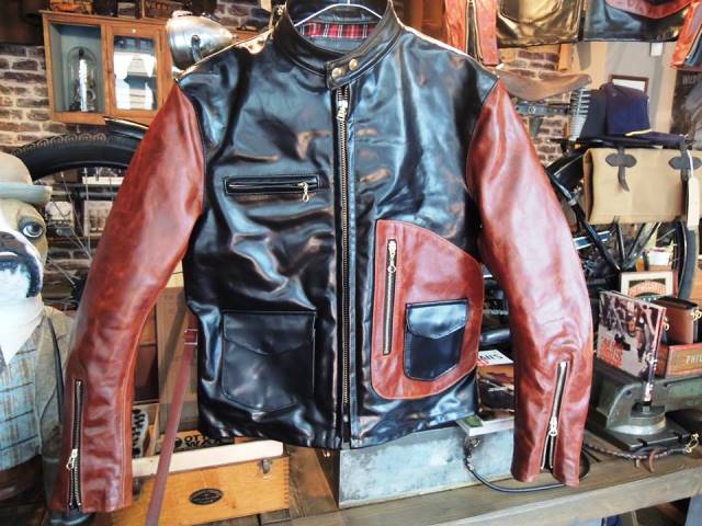 vanson x T-bird shop // CYCLE CHAMP D POCKET Jacket