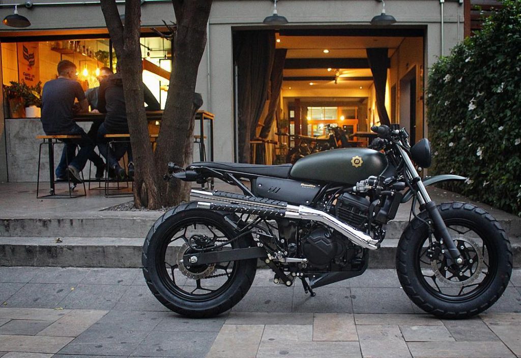 Macchina Bendita-neuve-neuves-São Paulo-brésil-custom-motorcycle-bike-kustom-préparation-moto-neuf-moto neuve-