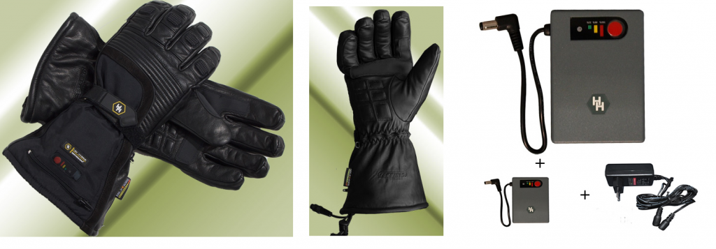Gerbing’s heated gloves // Gants chauffants Hybrides