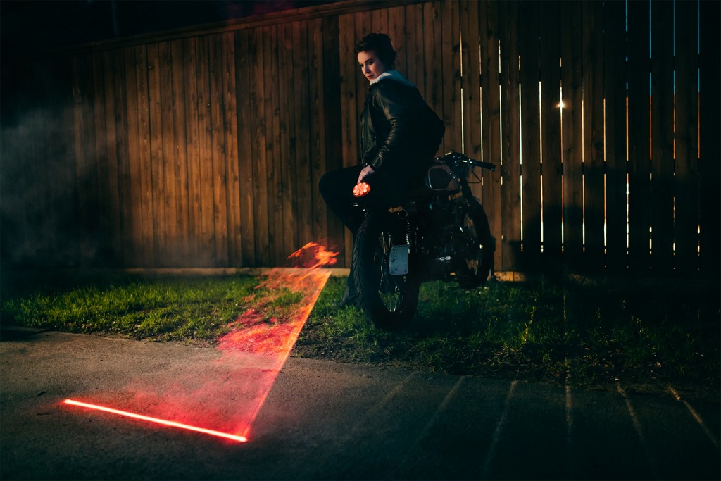 Laser running light // GT moto