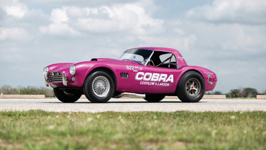 Une Shelby Cobra « Dragonsnake » de 1963 à vendre !