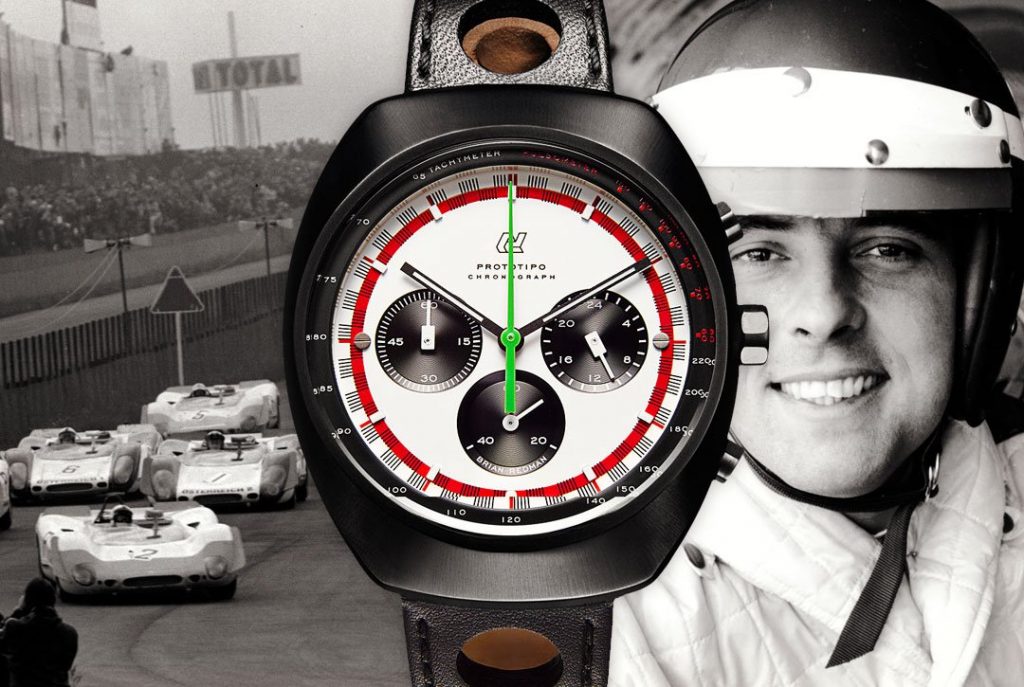 Une montre, inspirée de Brian Redman et d’une Porsche 908, AUTODROMO.