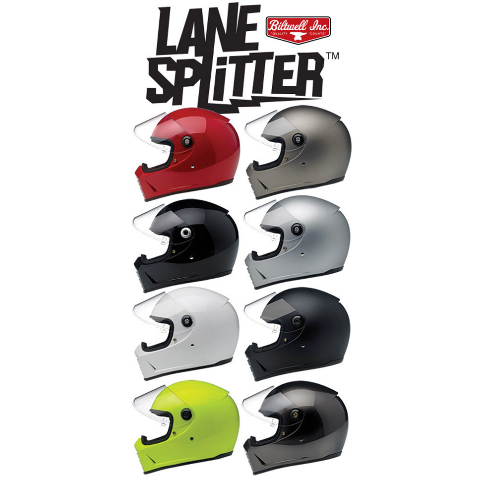 Biltwell-Lane splitter-helmet-casque-ECE-ece-Rusty Butcher-Simpson M30-Lane-Splitter-motorcycle-custom-kustom-sécurité-moto-