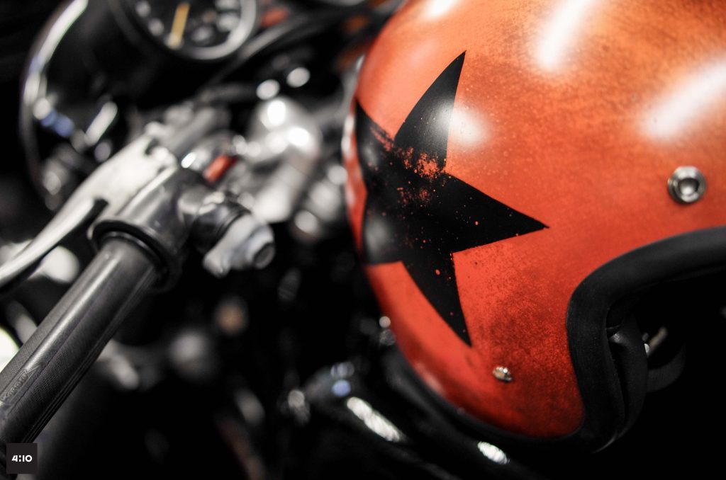 DMD-fait main-main-hand made-custom-kustom-casque-moto-intégral-helmet-bike-motorcycle-rare-serie limitée