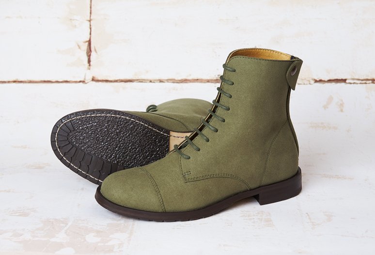 Good Guys-bottines-bottine-chaussures-botte-montante-moto-custom-Marion Hanania-vegan-ecologie-