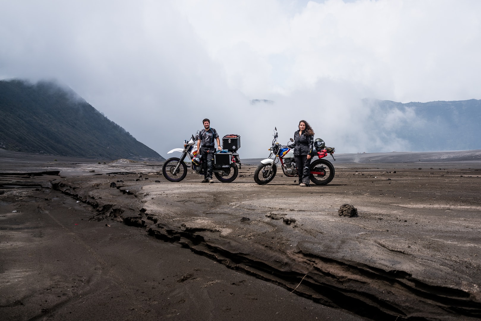 From NZ to FR voyage roadtrip moto tour du monde vintage