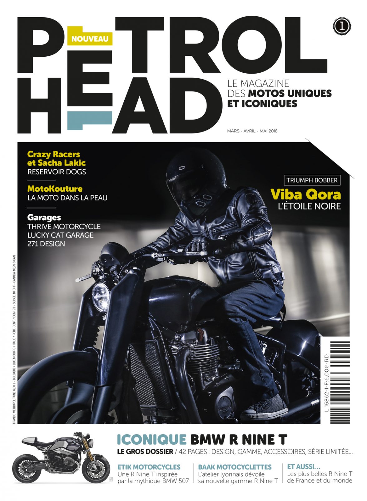 Petrol Head le nouveau magazine des motos uniques et iconiques