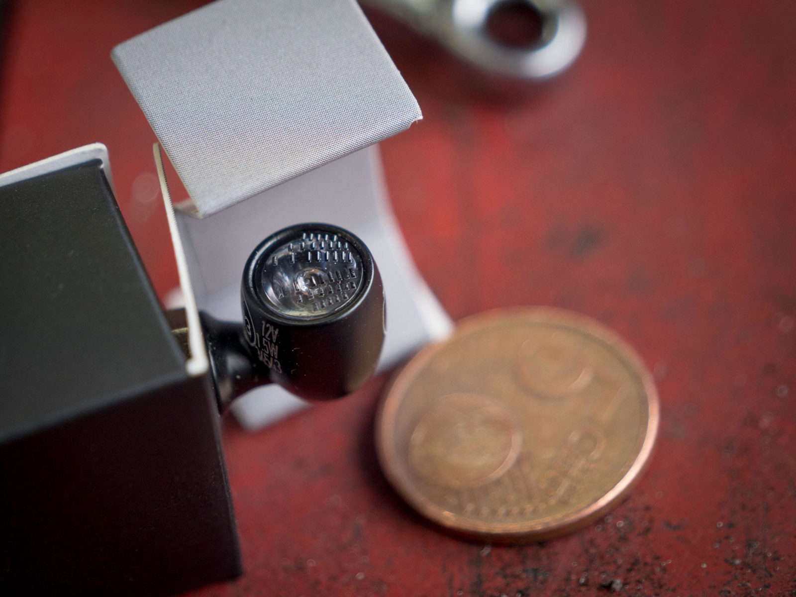 Mini clignotant LED Bullet chrome homologé ECE - Atto Kellermann 152.100