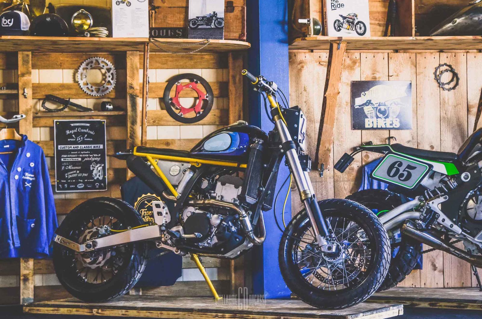 Taverne motorcycles Suzuki DRZ 400 custom cafe racer royal cambouis sud
