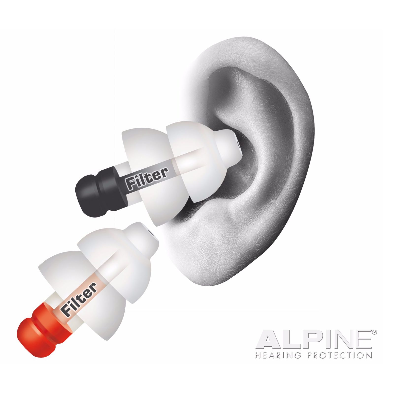 Les  protections auditives Alpine, indispensables pour vos tympans!