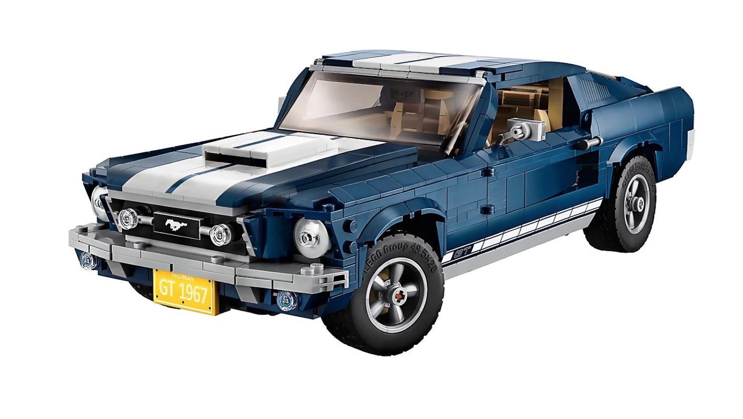 Retour en enfance avec la version Lego de la Ford Mustang Fastback ’60s!