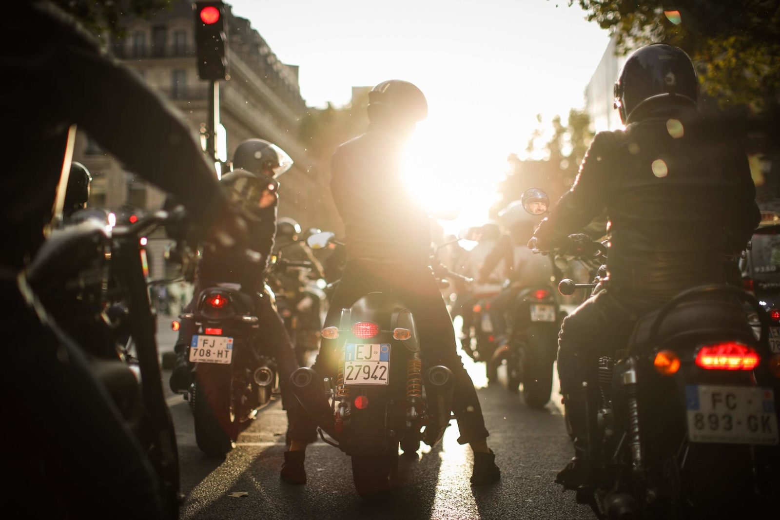 Paris en Moto Guzzi