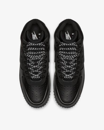 Nike lunar force 1 18 chaussure sneaker pluie étanche waterproof noir