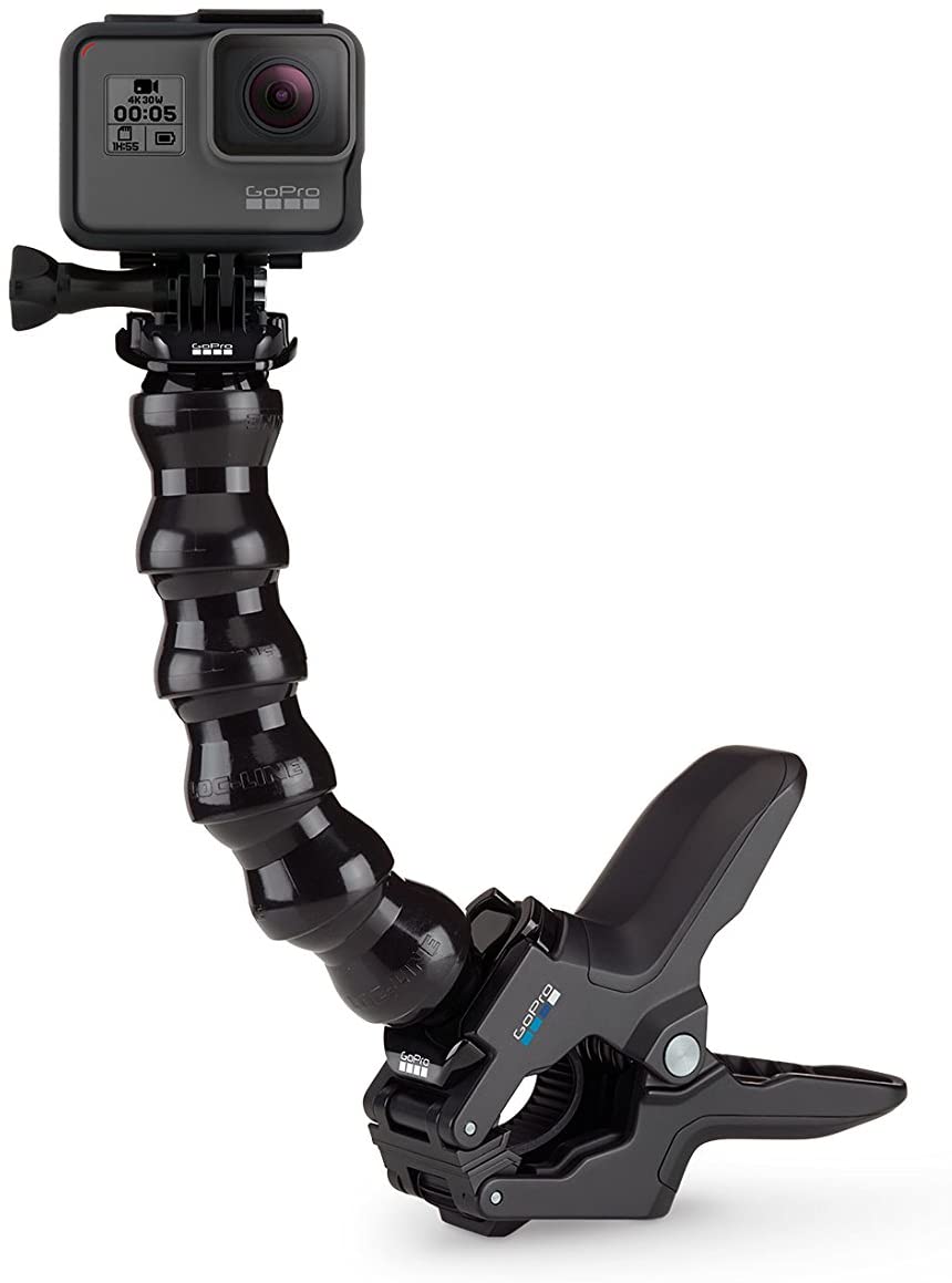 Un support de GoPro pour casque moto