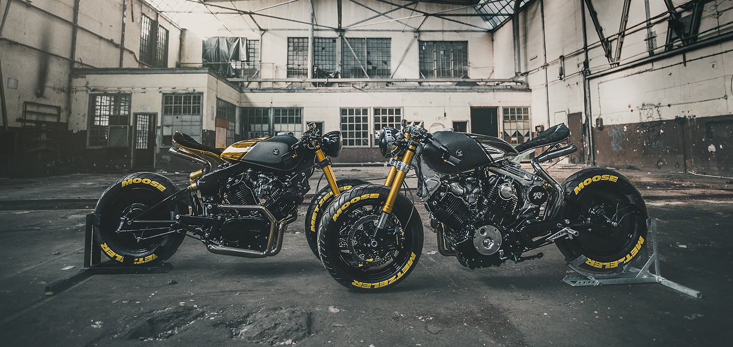 Moose MotoDesign The Other World's Project, duo de cafe-fighters