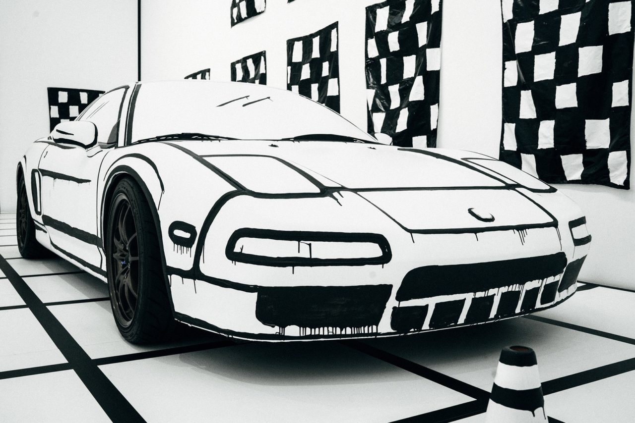 Acura NSX de Joshua Vides : la voiture qui cartoone