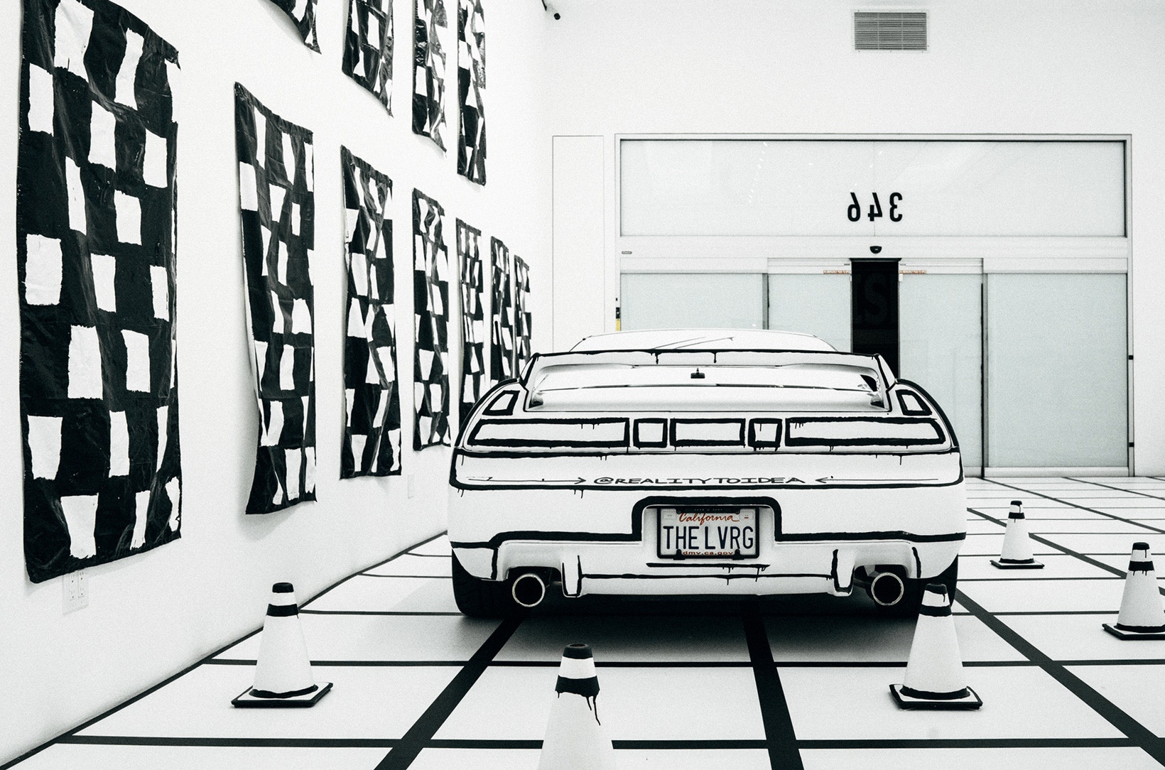 L'Acura NSX de Joshua Vides à l'exposition Reality to Idea