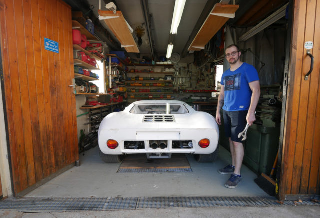 benjamin workshop garage GT40