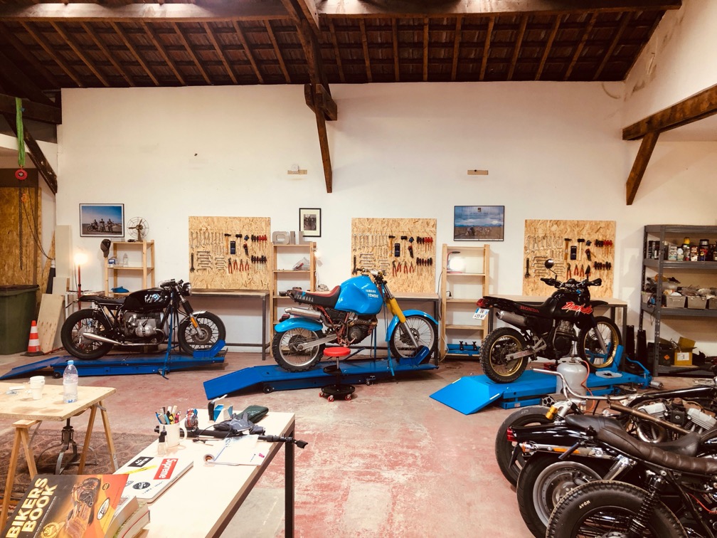 garage atelier participatif moto paris