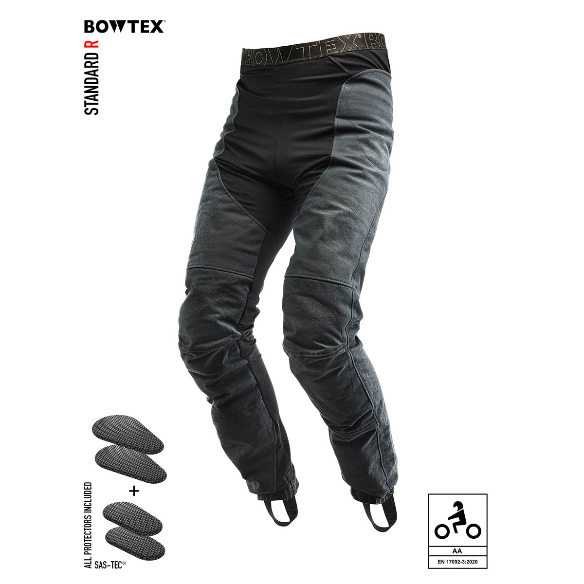 Bowtex standard R pantalon legging moto protection ce