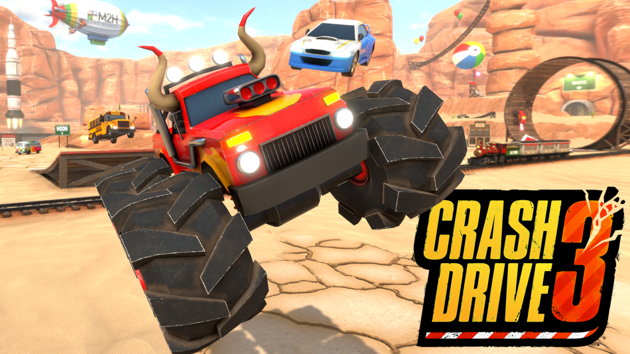Crash Drive 3 | Le jeu multijoueur crash vintage
