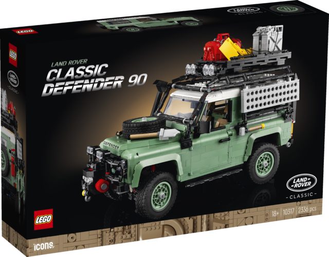Lego Land Rover Classic Defender 90 4H10.com