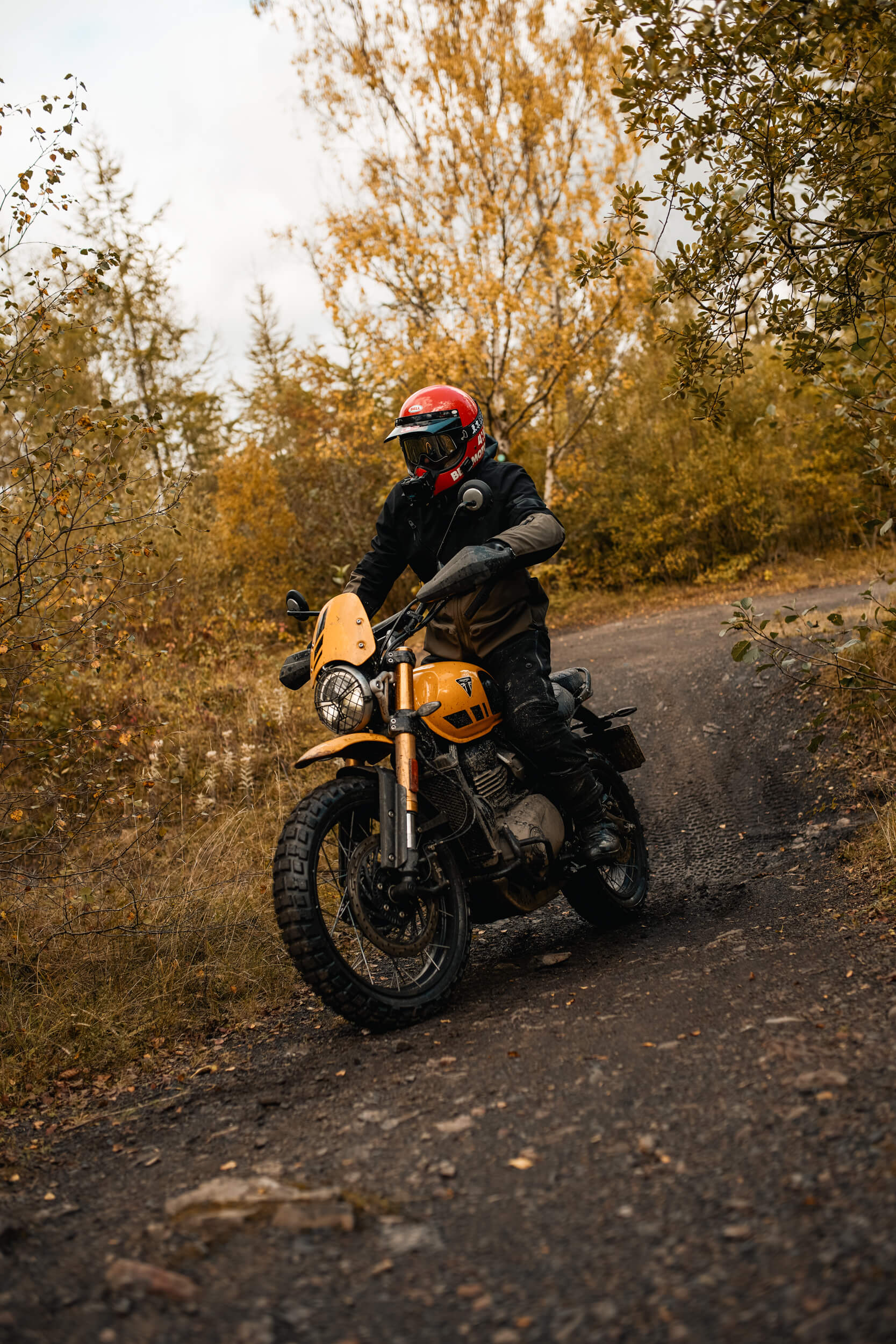 Triumph 400XC Scrambler test avis