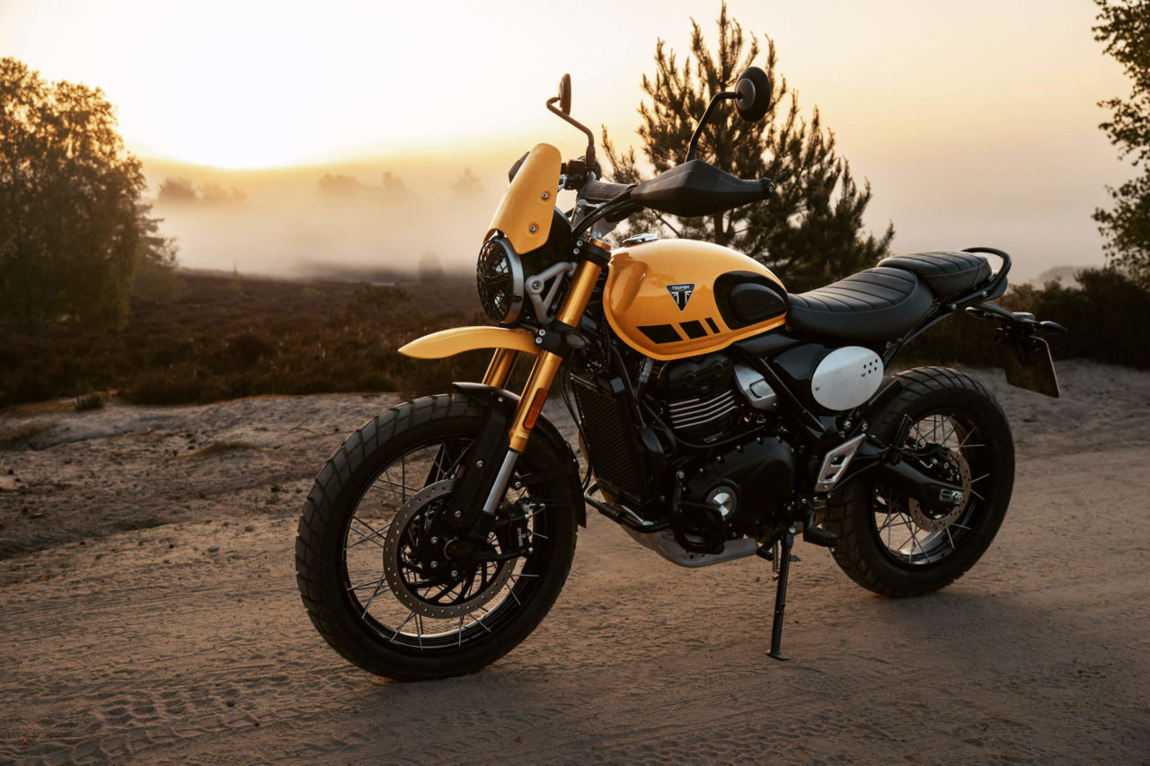 Triumph Scrambler 400XC : A l’aise partout !