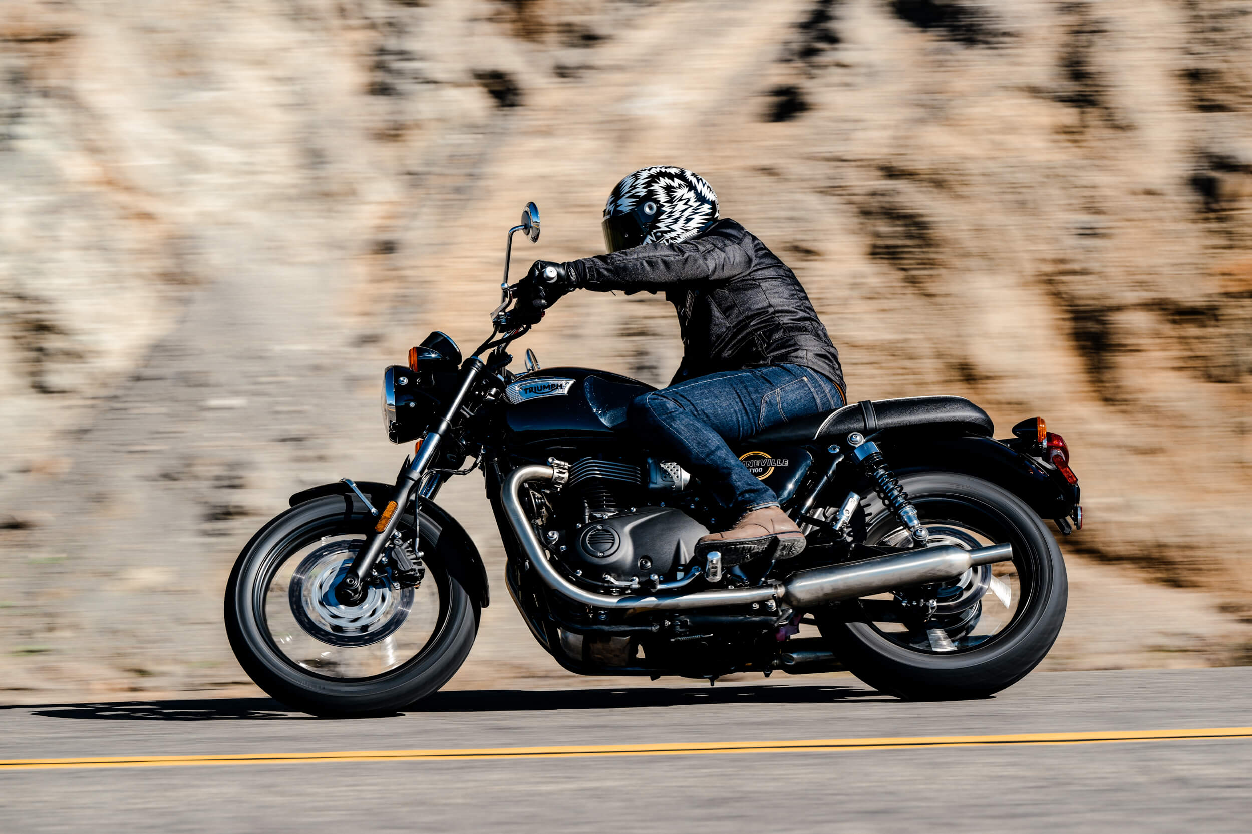 triumph modern classics 2026 T100 essai avis
